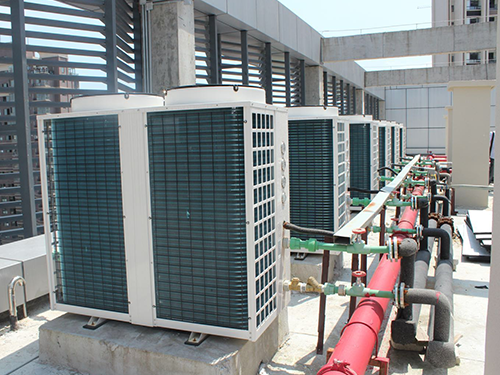 酒店空气能热泵用milan米兰，一年四季24小时不间断供水