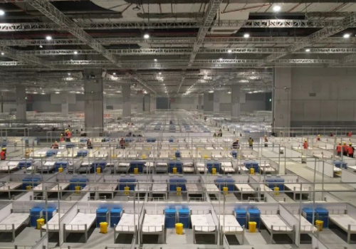 共抗疫情！milan米兰空气能助力方舱医院采暖+热水供应建设，为疫区保驾护航！